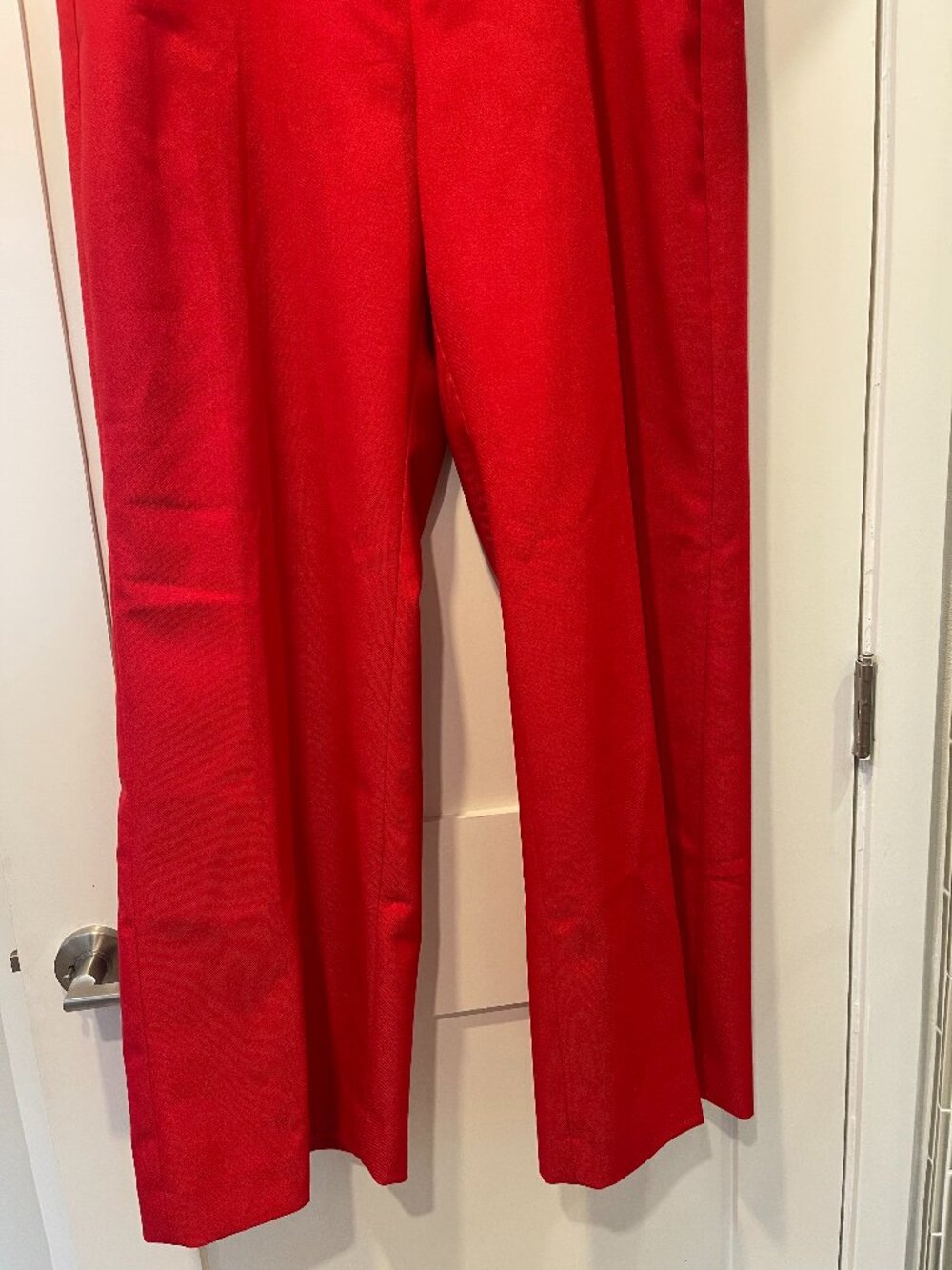 NEW Women's Banana Republic Red Wool Blend Pants Sz 18 $149